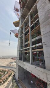 erection of steel structures