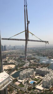 erection of steel structures