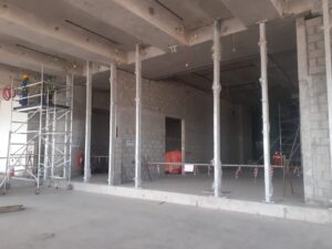 erection of steel structures