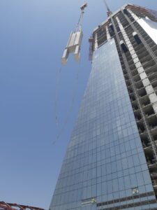 erection of steel structures