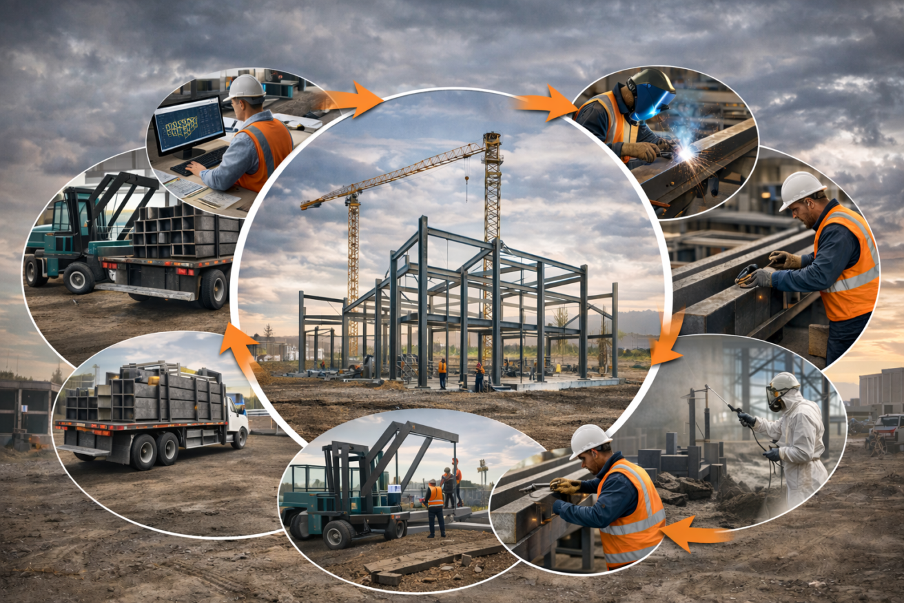 structural steel fabrication