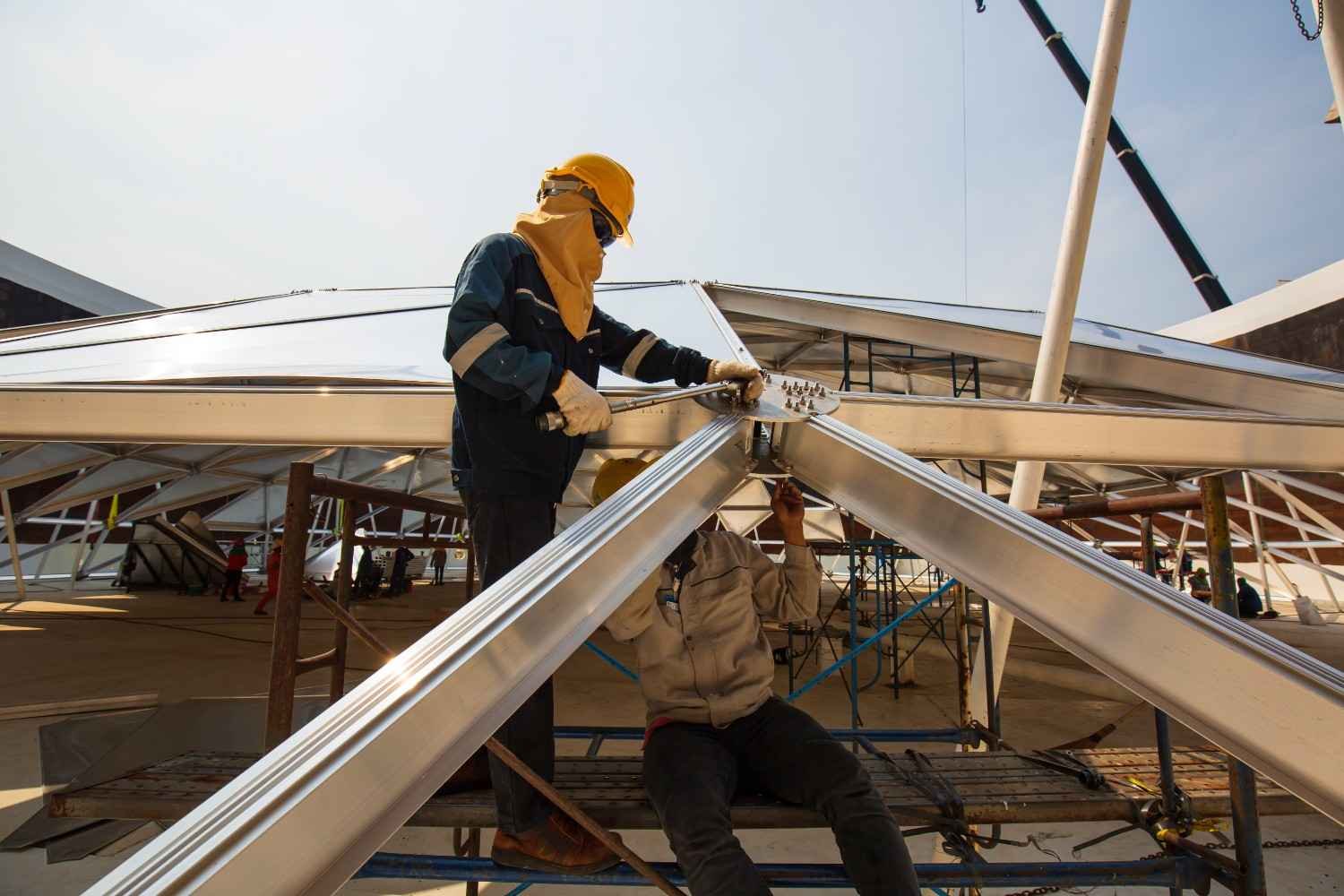 Tensile Fabric Structures in UAE